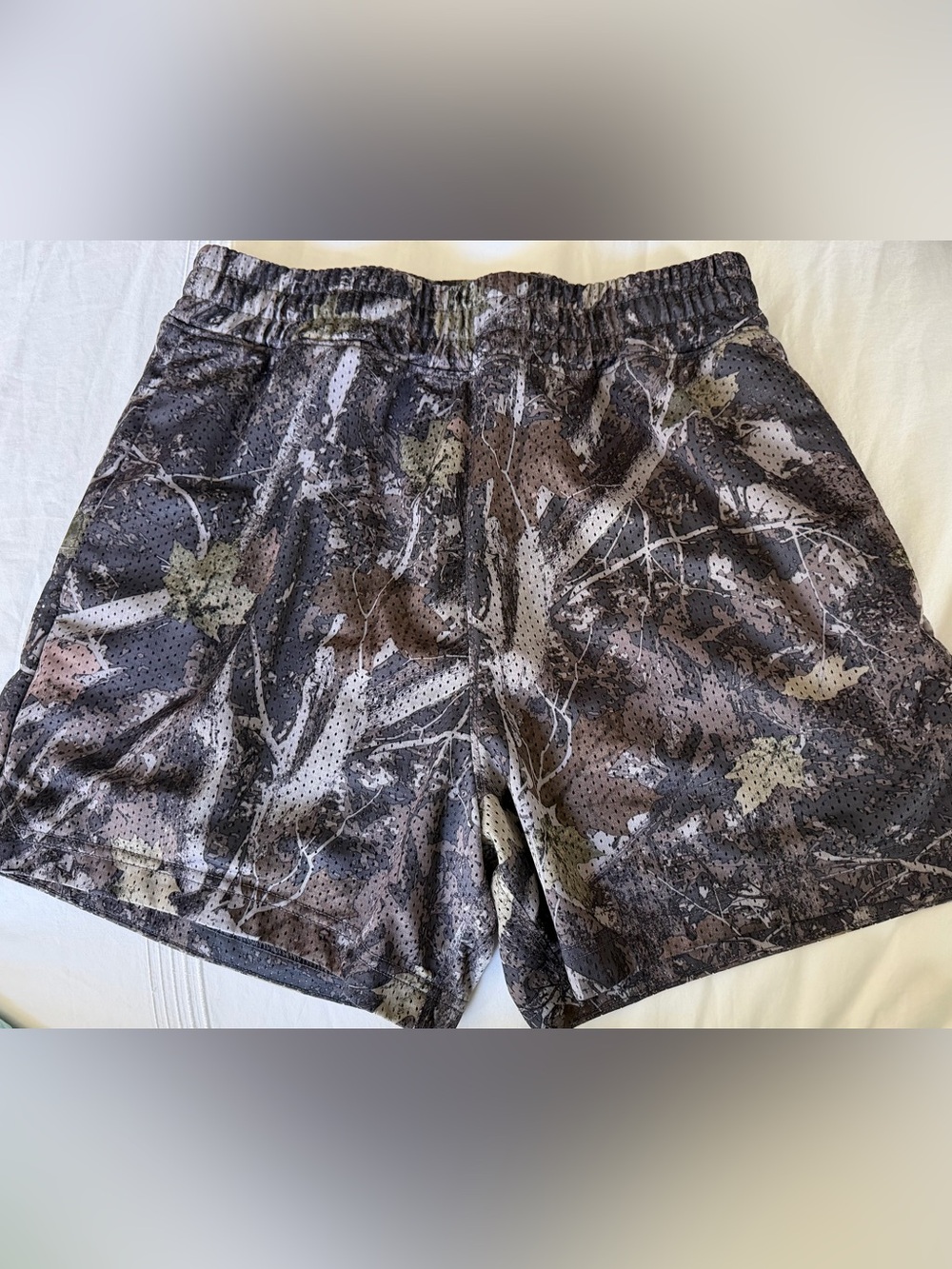 Abercrombie & Fitch Camo Mesh Shorts - XS